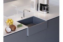 Venedik Antrasit Gri Country Granit Evye