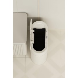 Mase Mode Sensörlü Akıllı Çöp Kutusu Koku Önlemeli Torba Vakumlu MAS6717C-11L