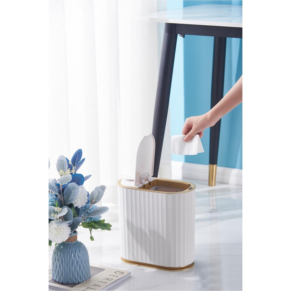 Mase Mode Aroma Koku Difüzyonlu Sensörlü Akıllı Çöp Kutusu MAS5716W-6L