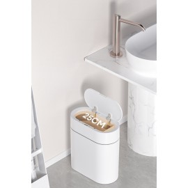 Mase Mode Koku Önlemeli, Torba Vakumlu Sensörlü Çöp Kutusu MAS6717W-11L