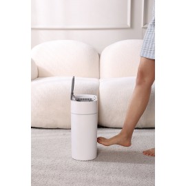 Mase Mode Koku Önlemeli, Torba Vakumlu Sensörlü Çöp Kutusu MAS6717W-11L