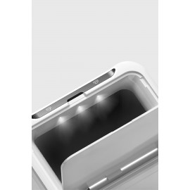 Mase Mode Sensörlü Akıllı Çöp Kutusu Koku Önlemeli Ahşap Ayaklı MAS9711W-13L 