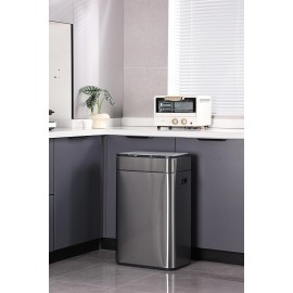 Mase Mode Sensörlü Akıllı Çöp Kutusu Koku Önlemeli MAS5515-40L 