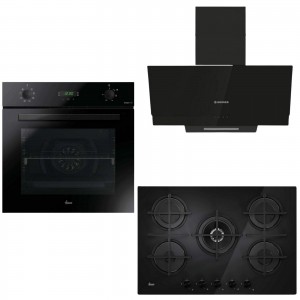 Hoover XL Ankastre Set Siyah ( HO3158B -HVG7PB/TK- Hdg9c2gbtk )