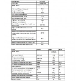 Franke Siyah Davlumbaz Fpj 615 V Bk A