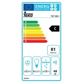 Teka Beyaz Davlumbaz Tvt 60.1