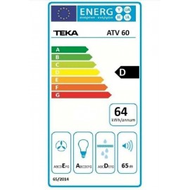 Teka Beyaz Davlumbaz Atv 60