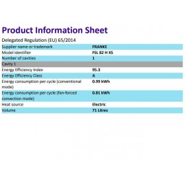Franke Lınear Inox Fırın Fsl 82 Hs
