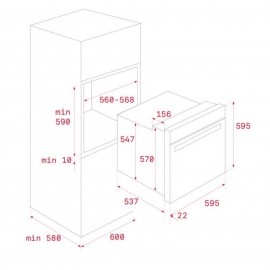 Teka Country Krem Ankastre Fırın Hak 627 R VN