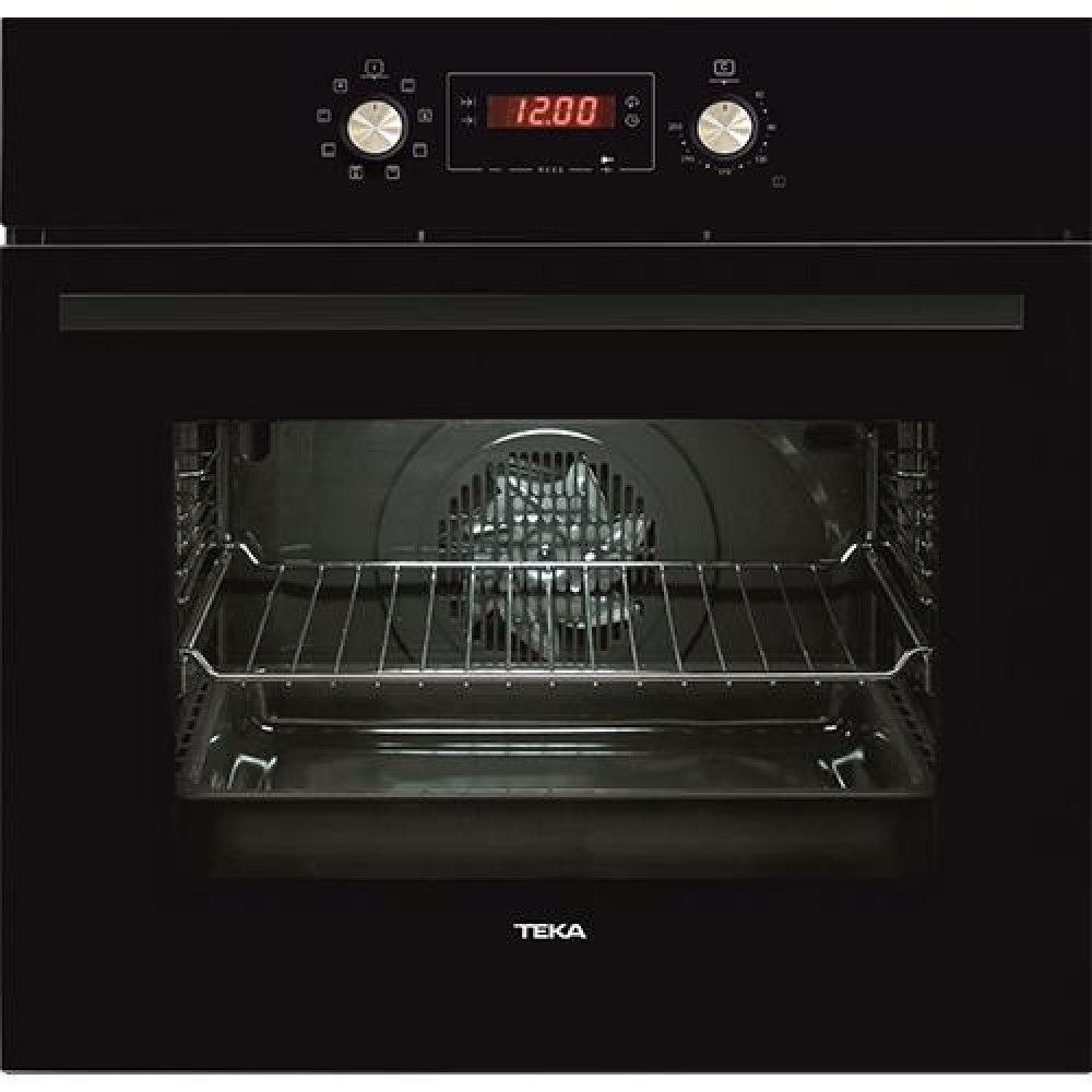 Teka Turbo Buhar Destekli Ankastre Fırın Siyah Hak 629 Bk