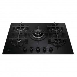 H-HOB 300 GAS Siyah 5 gözlü Hoover Ocak