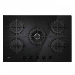 H-HOB 300 GAS Siyah 5 gözlü Hoover Ocak