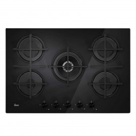 H-HOB 300 GAS Siyah 5 gözlü Hoover Ocak