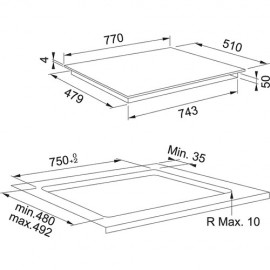 Franke Maris Indüksiyonlu Ankastre Ocak Fma 804 I F Bk