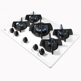 Teka Beyaz Cam Ankastre Ocak GBC 75030 KBC WH (E5)