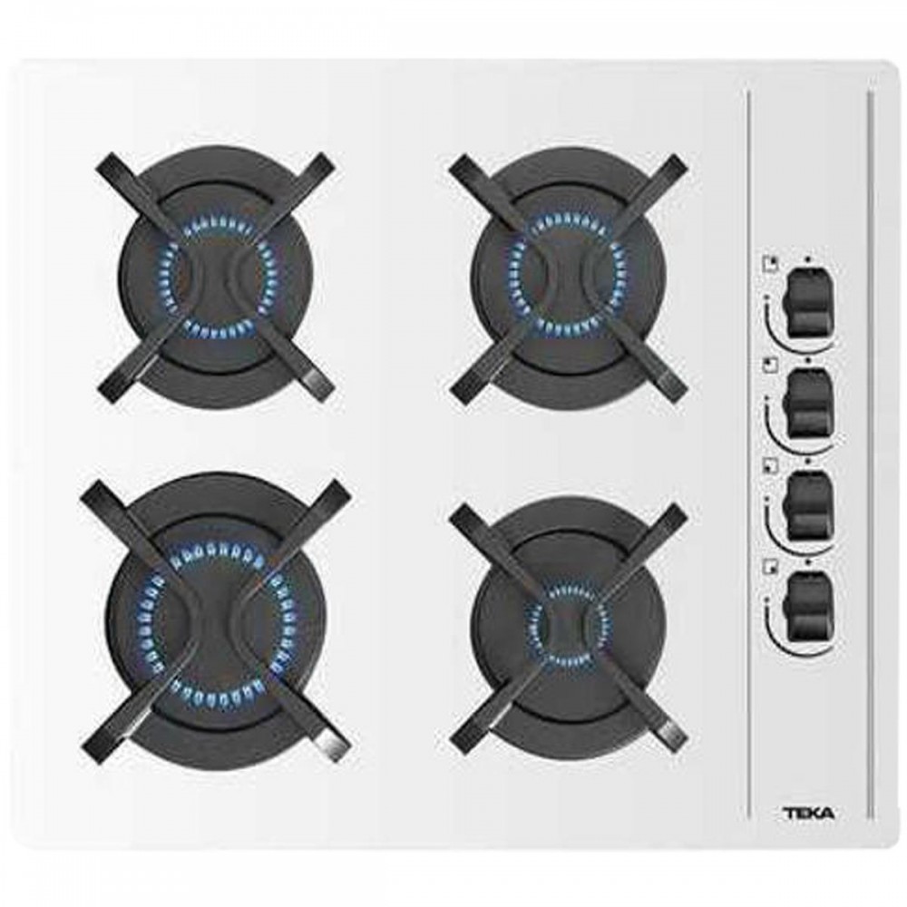 Teka 60 Cm Beyaz Gazlı Ocak GBC 64002 KBC Wh (E4)