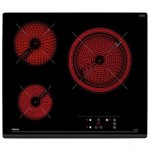 Teka Elektrikli Siyah Cam Ankastre Ocak