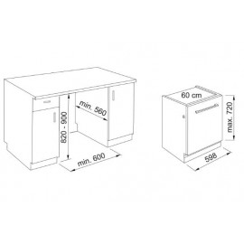 Franke Ankastre Bulaşık Makinesi FDW 614 D6P DOS 