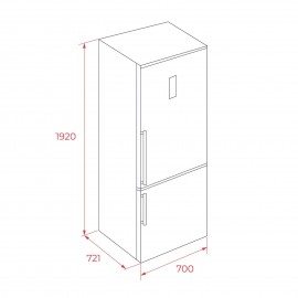 Teka No Frost Siyah Solo Buzdolabı RBF 78725 GBK EU 