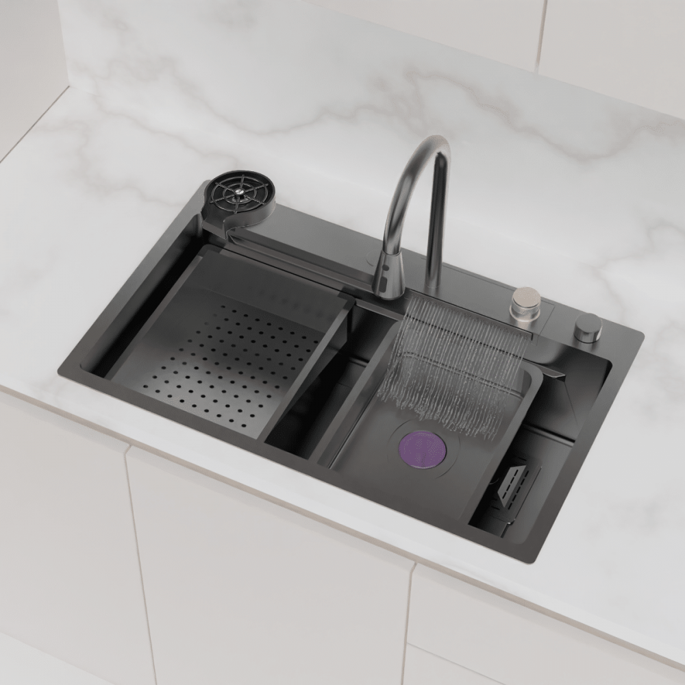 Asil Krom Eco Şelale Eviye Füme Renk