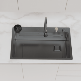 Asil Krom Eco Şelale Eviye Füme Renk