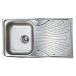 Teka Nerissa 50 Mikroketen Sağ Damlalıklı Çelik Eviye