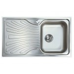 Teka Nerissa 50 Mikroketen Sol Damlalıklı Çelik Eviye