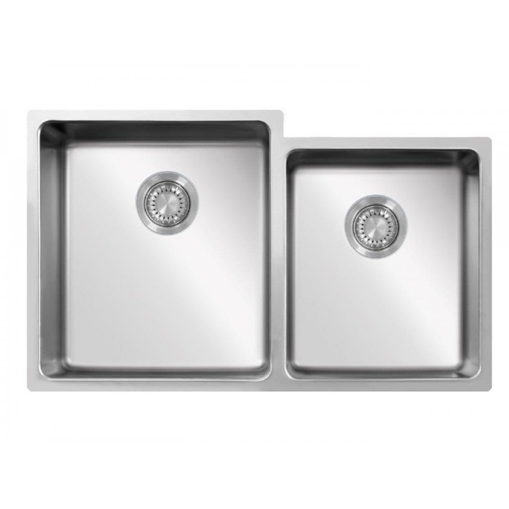 Ukinox ME 400.60.40 Küçük Göz Sağda Tezgah Altı Mutfak Eviyesi