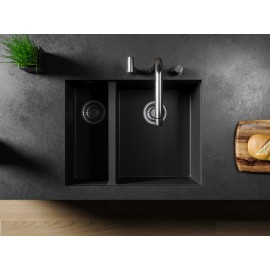 Arizona 1.5 Göz Alttan Yapıştırma Granit Eviye