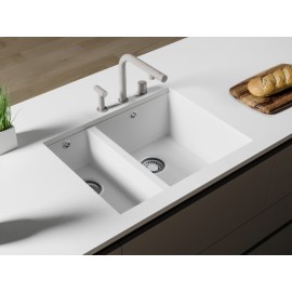 Arizona 1.5 Göz Alttan Yapıştırma Granit Eviye