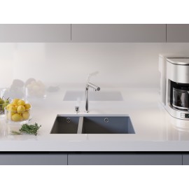 Arizona 1.5 Göz Alttan Yapıştırma Granit Eviye