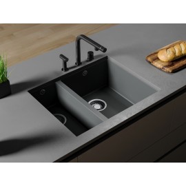 Arizona 1.5 Göz Alttan Yapıştırma Granit Eviye