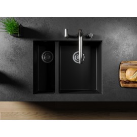 Arizona 1.5 Göz Alttan Yapıştırma Granit Eviye