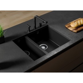 Arizona 1.5 Göz Alttan Yapıştırma Granit Eviye