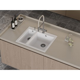 Aspendos 1.5 Göz Granit Eviye