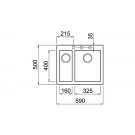 Aspendos 1.5 Göz Granit Eviye