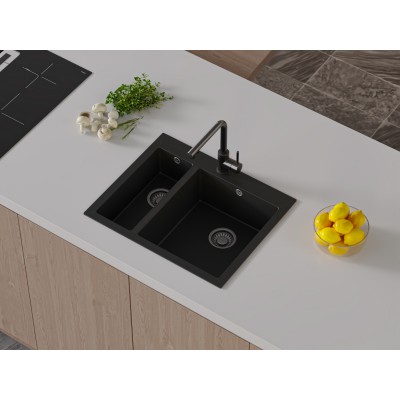 Aspendos 1.5 Göz Granit Eviye