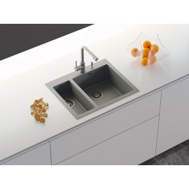 Aspendos 1.5 Göz Granit Eviye