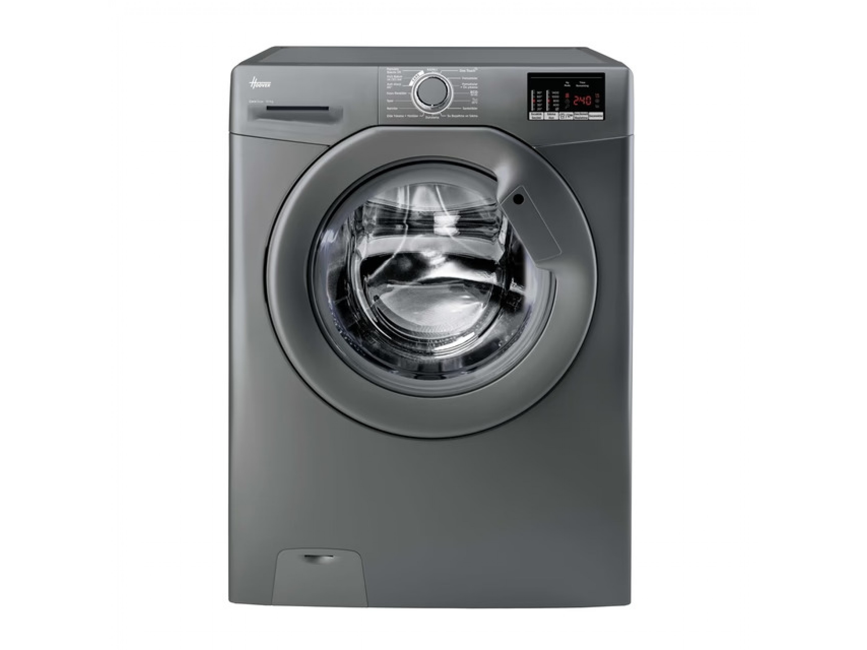 H-WASH 300 LITE  10 Kg Antrasit 1200 devir Hoover Çamaşır Makinesi