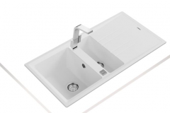 Teka Stone 60 B-TG Beyaz Granit Evye