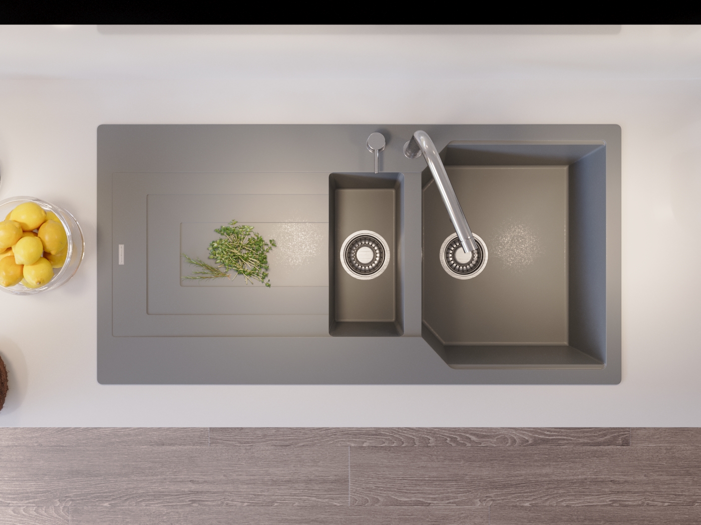 Granit Eviye Nasıl temizlenir ? 